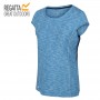 Tee-shirt de randonnée REGATTA Hyperdimension Bleu clair Femme