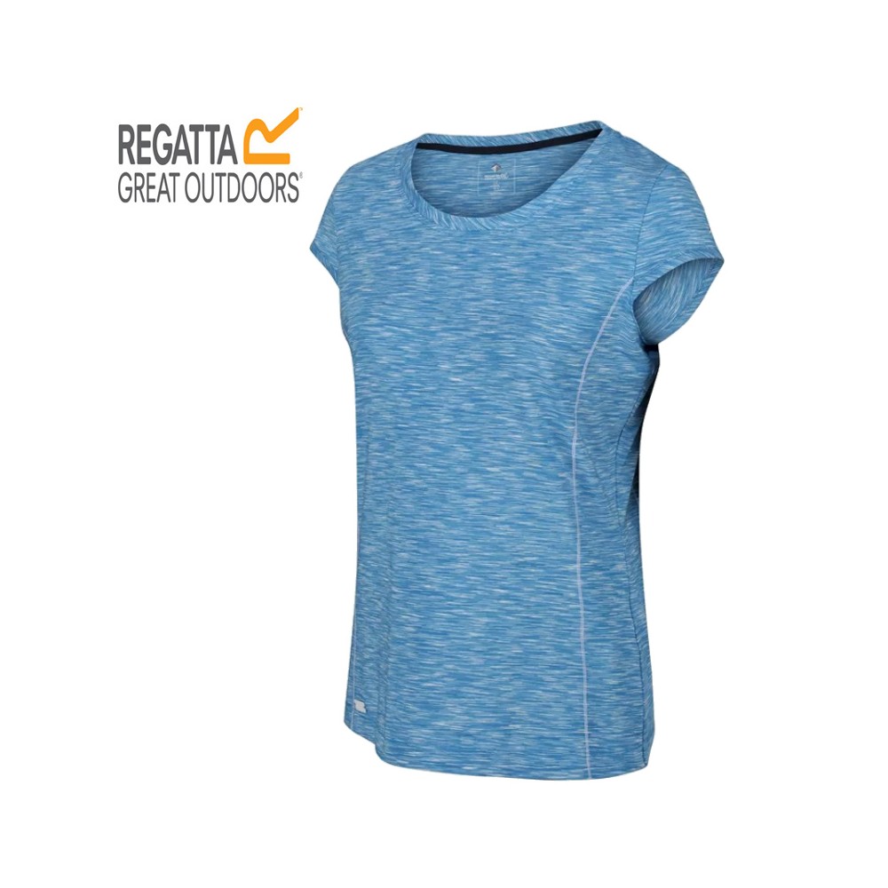 Tee-shirt de randonnée REGATTA Hyperdimension Bleu clair Femme