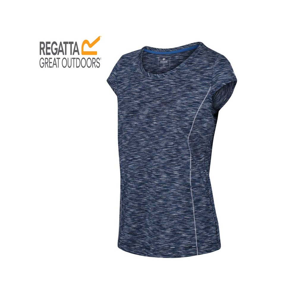 Tee-shirt de randonnée REGATTA Hyperdimension Denim Femme