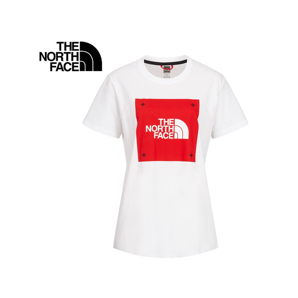 T-shirt THE NORTH FACE SF BOX Blanc Femme
