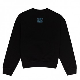 Sweat ELEMENT Peanuts Crew Noir Femme