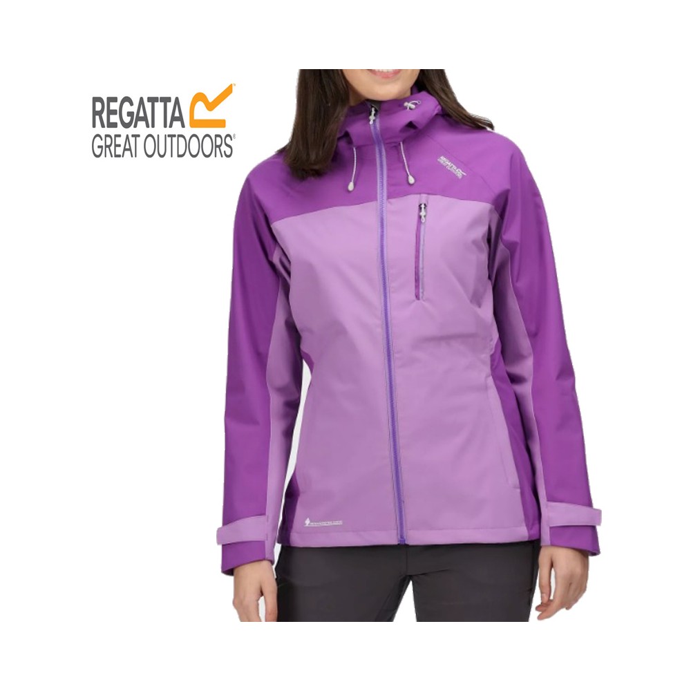 Veste imperméable REGATTA Britedale Violet Femme