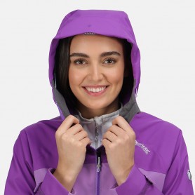 Veste imperméable REGATTA Britedale Violet Femme