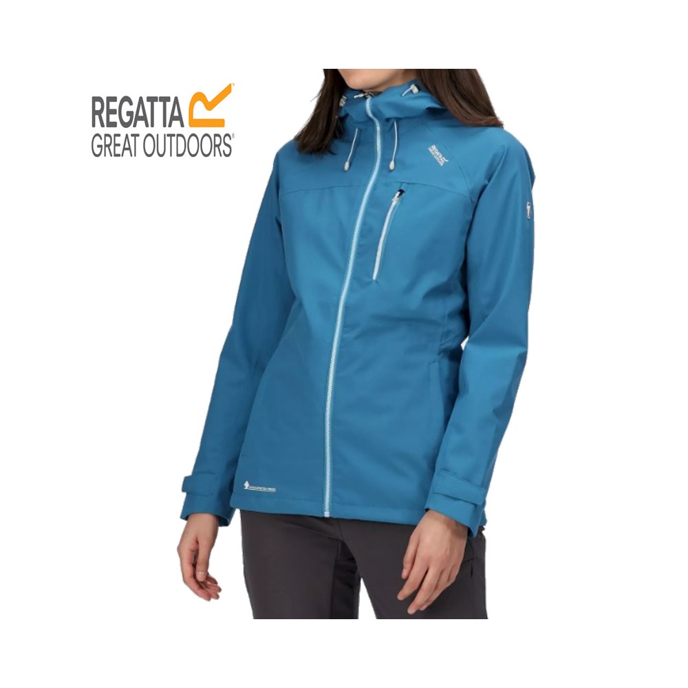 Veste imperméable REGATTA Britedale Bleu Femme