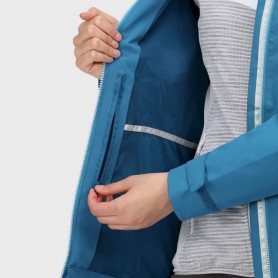 Veste imperméable REGATTA Britedale Bleu Femme