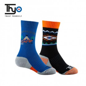 Chaussettes de Randonnée THYO Adventure Junior (2 paires)