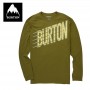 T-shirt BURTON Edison Vert Homme