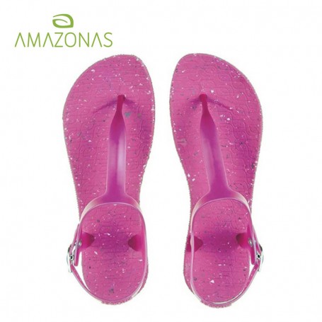 Tongs AMAZONAS Fun Gladiator New Eco Juta Rose Femme