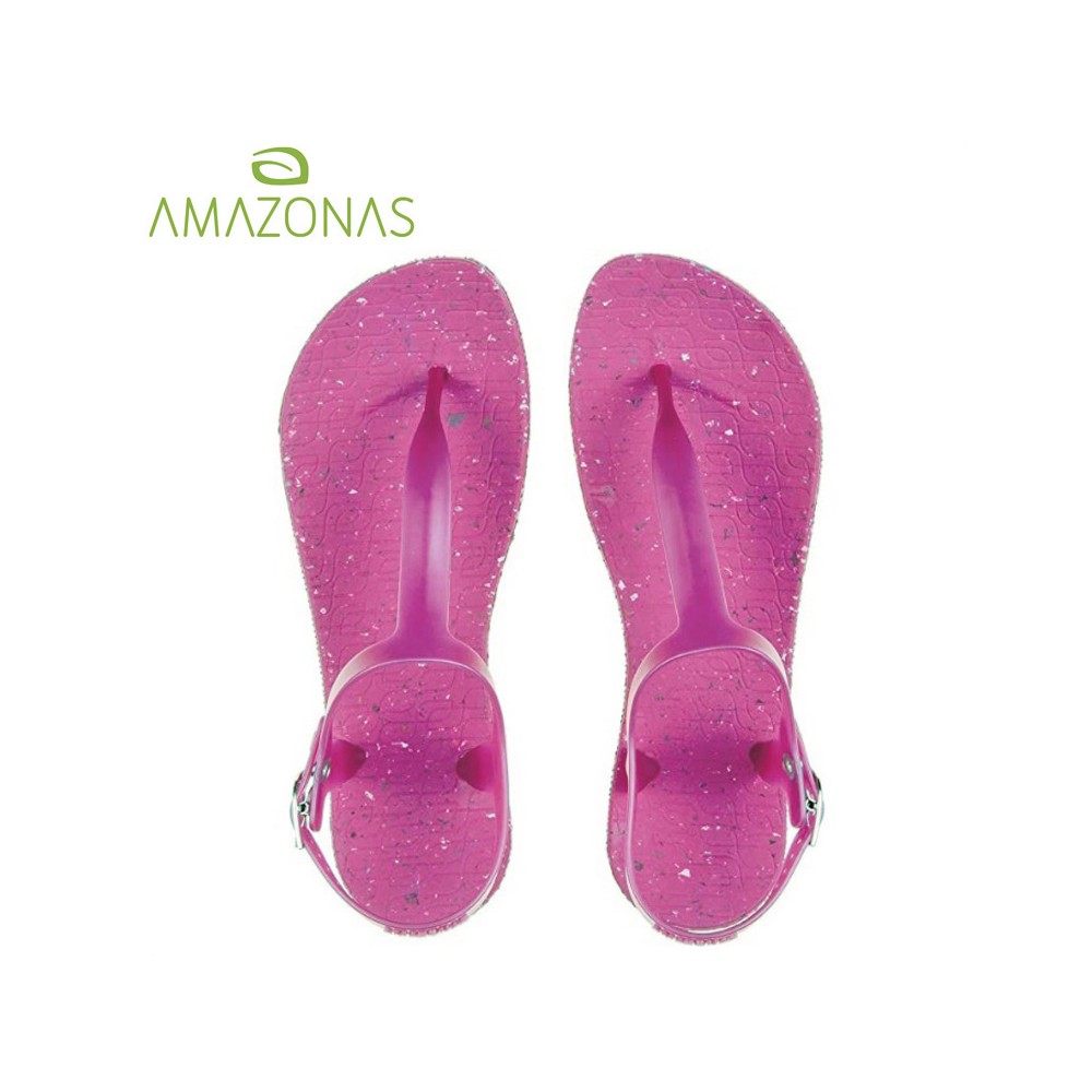 Tongs  AMAZONAS Fun Gladiator New Eco Juta Rose Femme