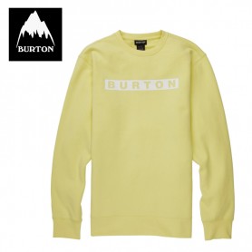 Sweat BURTON Vault Crew Jaune Homme