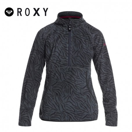 Sweat polaire zippée ROXY Cascade Noir Fille