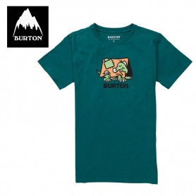 T-shirt BURTON Emerald Vert Junior