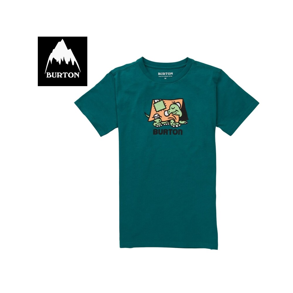 T-shirt BURTON Emerald Vert Junior