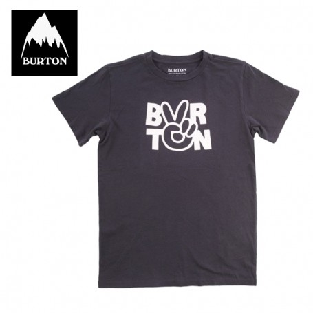 T-shirt BURTON Reese Noir Junior