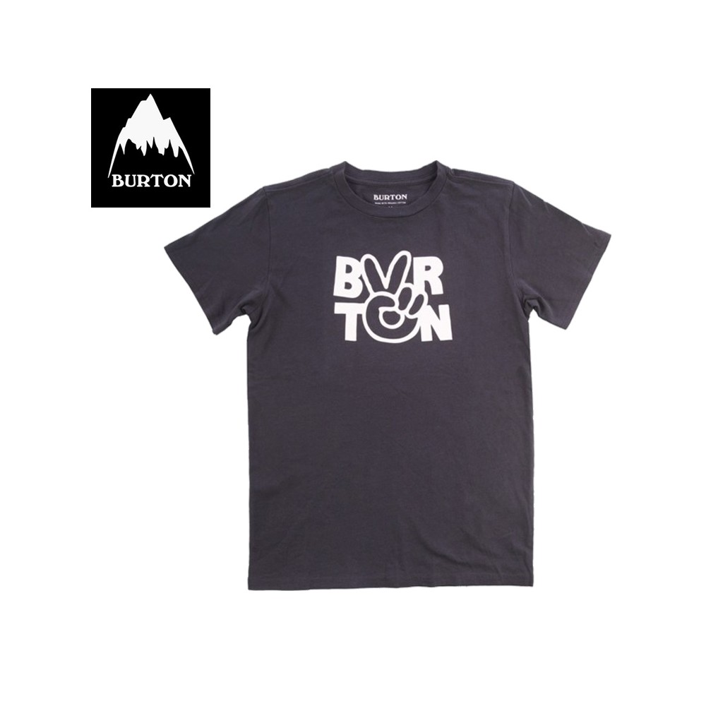 T-shirt BURTON Reese Noir Junior