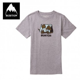 T-shirt BURTON Emerald Gris...