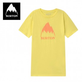 T-shirt BURTON Mountain High Jaune Junior