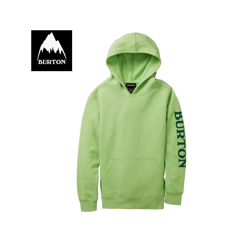 Sweat à capuche BURTON Elite Vert Junior