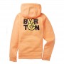 Sweat zippé à capuche BURTON Oak Papaye Junior