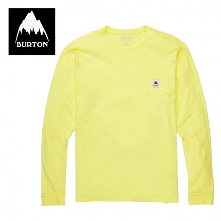 T-shirt BURTON Colfax Jaune Homme