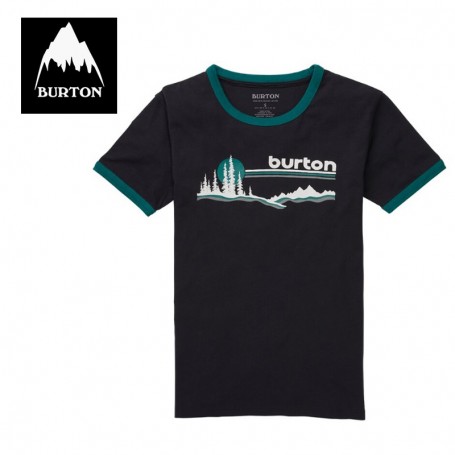 Tee-shirt BURTON Carlow Noir Femme