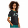 Tee-shirt BURTON Carlow Noir Femme