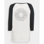 Tee-shirt BURTON Caratunk Raglan Crème/Noir Femme