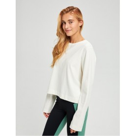 Sweat fin BURTON Larosa Crop Crème Femme