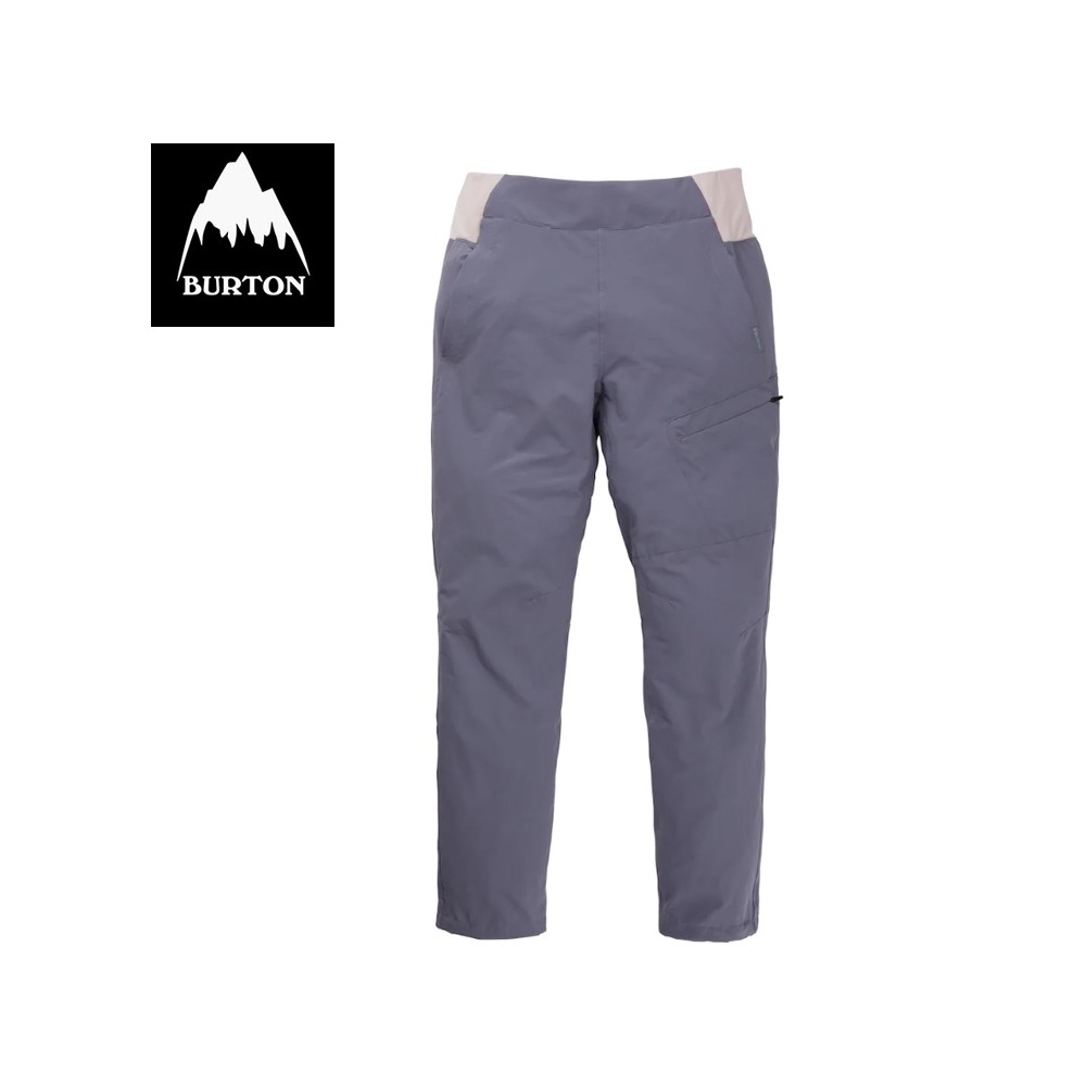 Pantalon BURTON AK Airpin Gris violet Femme