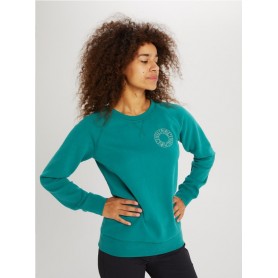 Sweat BURTON Keeler Crew Vert Femme