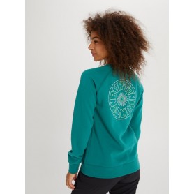 Sweat BURTON Keeler Crew Vert Femme