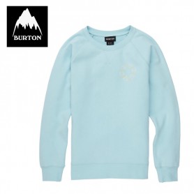 Sweat BURTON Keeler Crew Bleu Femme