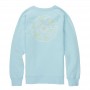 Sweat BURTON Keeler Crew Bleu Femme