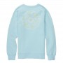 Sweat BURTON Keeler Crew Bleu Femme