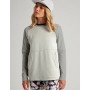 Sweat technique BURTON Multipath Grid Gris Femme