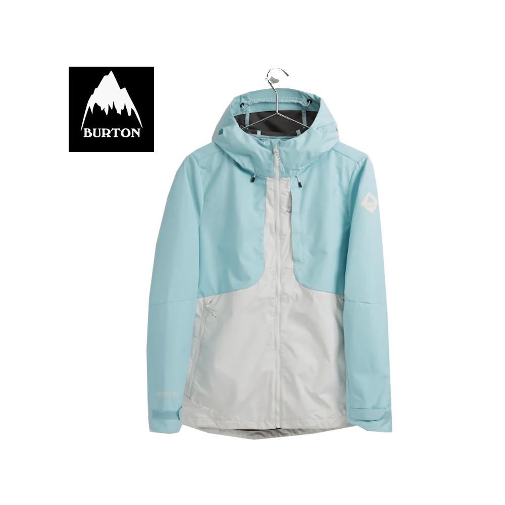 Veste Gtx BURTON Gore Infinium Multipath Bleu/Blanc Femme