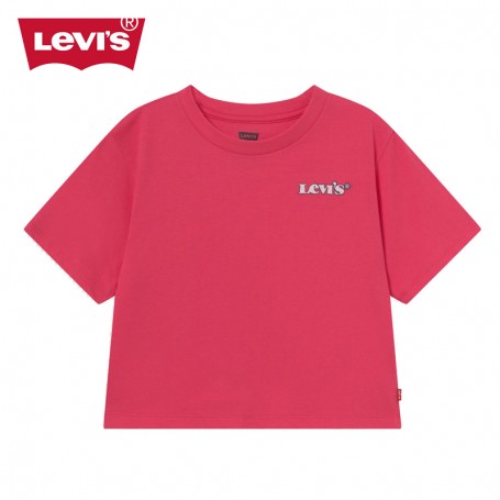 T-shirt LEVI'S High Rise Jordi Framboise Fille