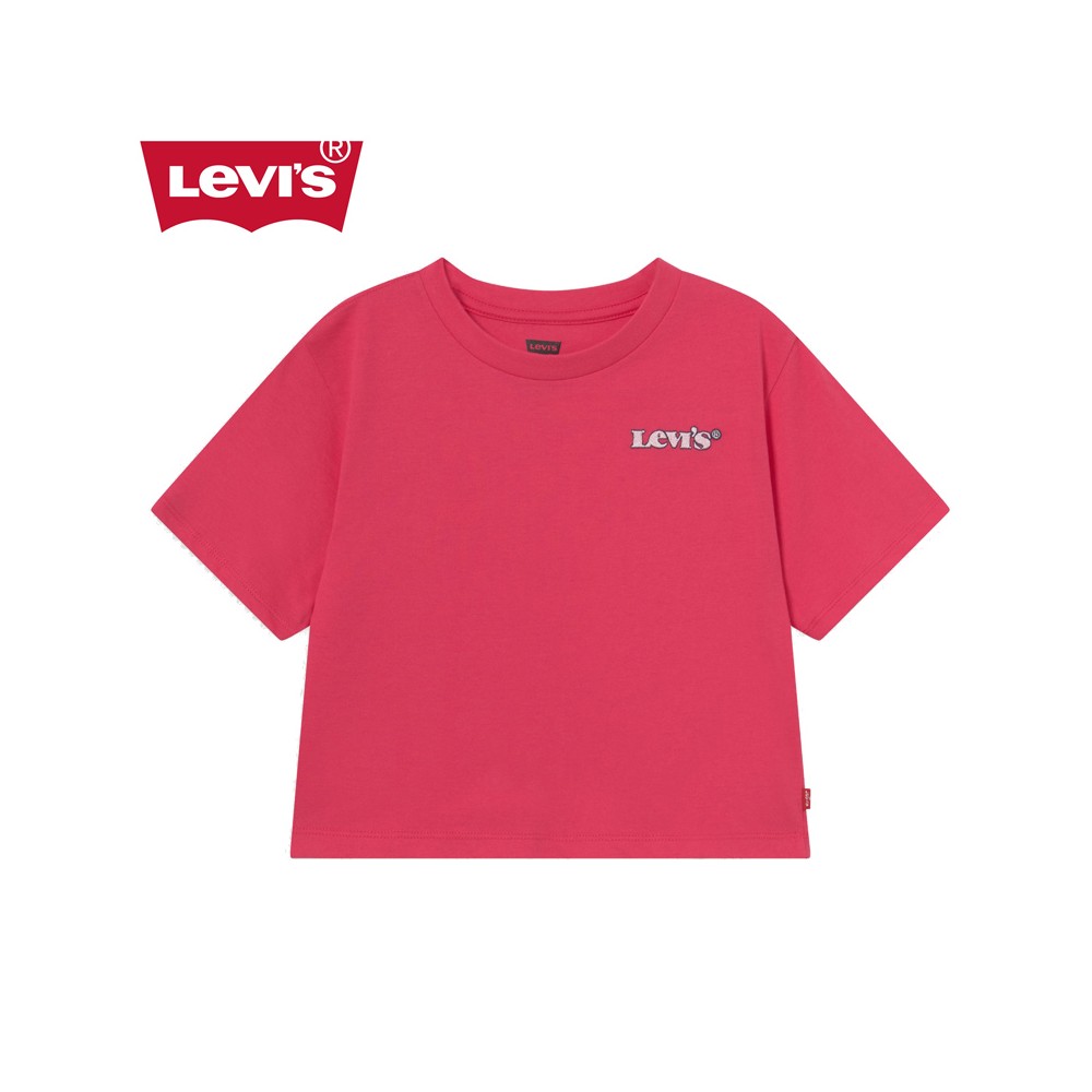 T-shirt LEVI'S High Rise Jordi Framboise Fille