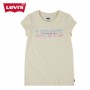 T-shirt LEVI'S Gradient Logo Print Jaune Pâle Fille