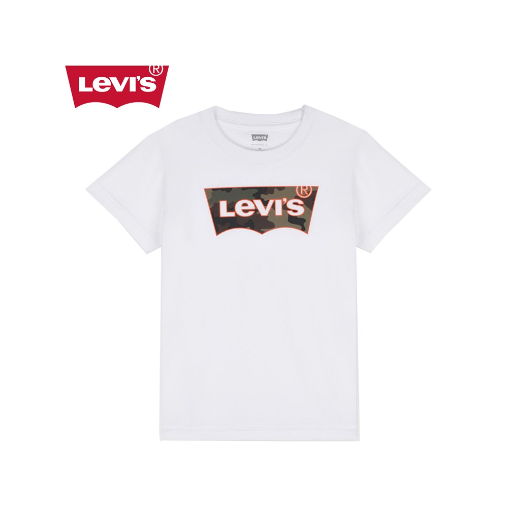 T-shirt LEVI'S Graphic Blanc / Camo Garçon