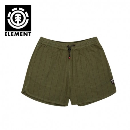 Short ELEMENT Lodge Vert Femme