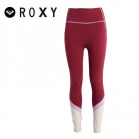 Collant long ROXY Any Other Day Bordeaux Femme