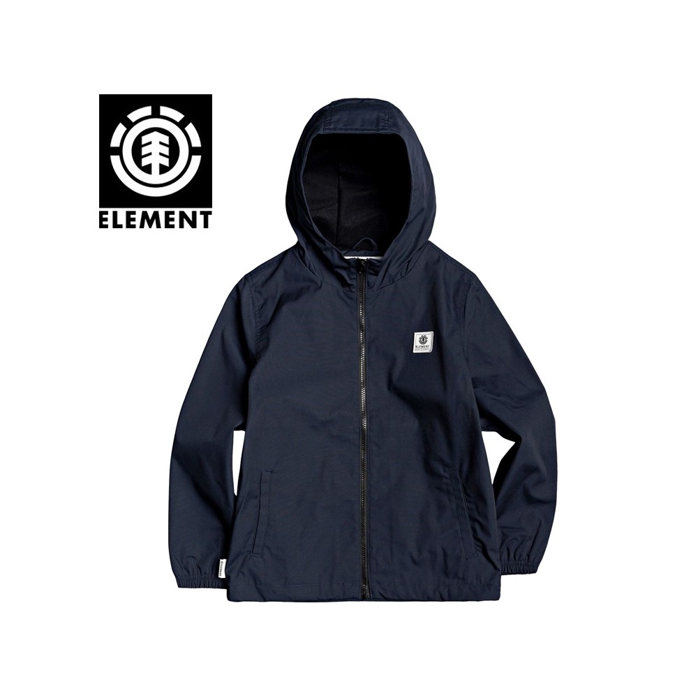 Veste Zippée Doublée Polaire À Capuche Homme (Saison 2020) Bleu Marine