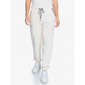 Pantalon jogging ROXY Marine Bloom Crème Femme