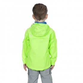 Veste imperméable TRESPASS Qikpac Vert fluo Junior