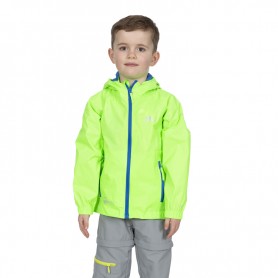 Veste imperméable TRESPASS Qikpac Vert fluo Junior