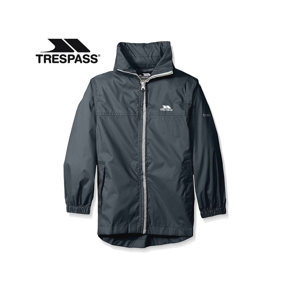 Veste imperméable TRESPASS Packup Gris Junior