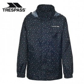 Veste imperméable TRESPASS Totam Bleu marine Junior