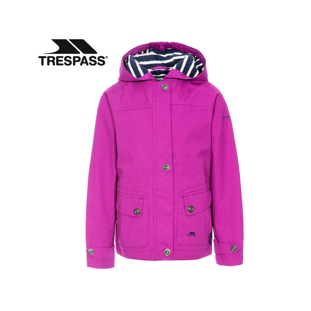 Veste imperméable TRESPASS Seastream Violet Junior