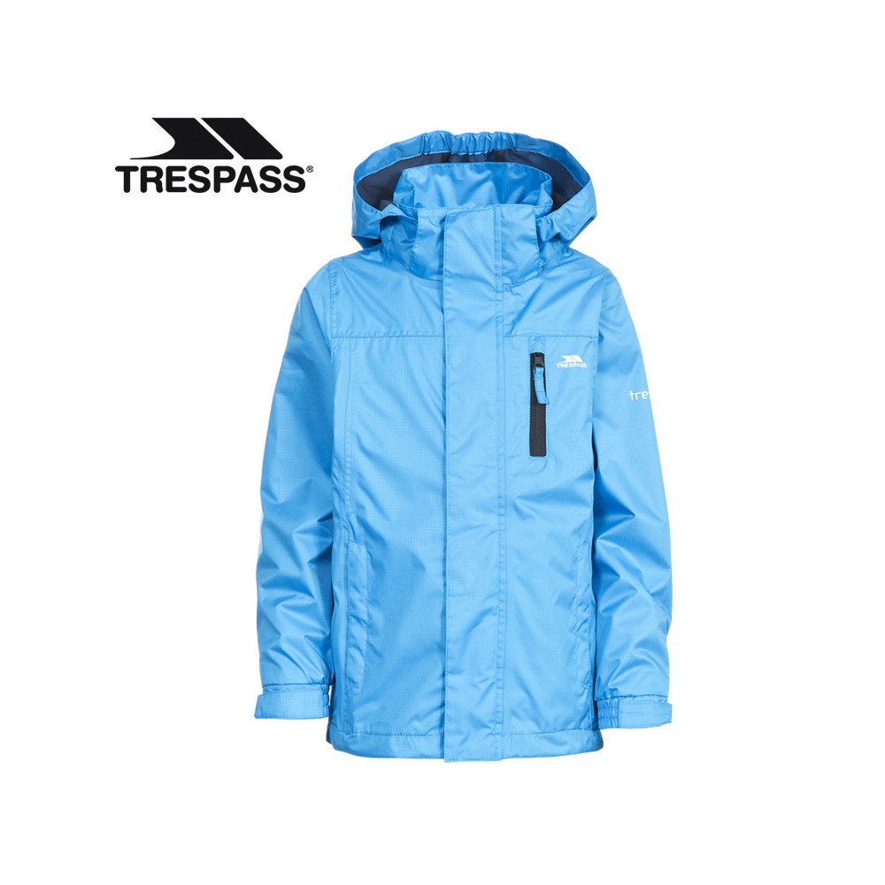 Veste imperméable TRESPASS Galleys Bleu Junior